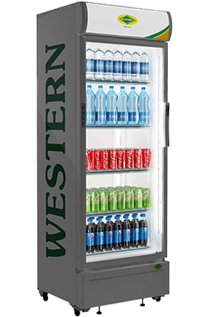  Western Single Door Visi Cooler

